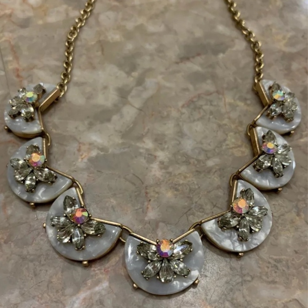 Gorgeous Butterfly Jeweled Necklace